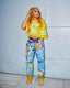 Bottlecap Blues Boyfriend Jeans